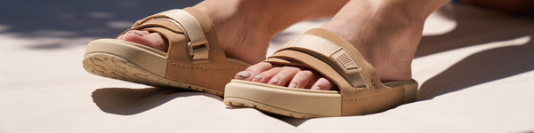 Women's No. 65 Slide Sandal in Tan